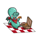 Little Cutethulu（個別スタンプ：34）