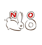 moon's rabbit English（個別スタンプ：2）
