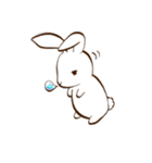 moon's rabbit English（個別スタンプ：15）