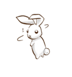 moon's rabbit English（個別スタンプ：30）