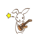 moon's rabbit English（個別スタンプ：34）