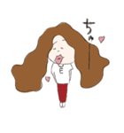 独身Eちゃんの日常（個別スタンプ：16）