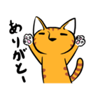 とらねこくんの日常（個別スタンプ：1）