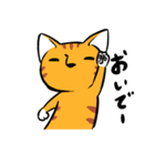 とらねこくんの日常（個別スタンプ：4）
