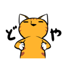 とらねこくんの日常（個別スタンプ：16）