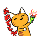 とらねこくんの日常（個別スタンプ：19）
