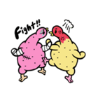 食用鶏さん（個別スタンプ：25）