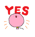 でぶふうせん（個別スタンプ：2）