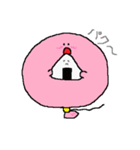 でぶふうせん（個別スタンプ：18）
