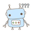 青いロボット（個別スタンプ：5）