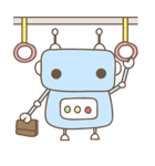 青いロボット（個別スタンプ：29）