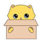 猫は箱が大好き（個別スタンプ：27）