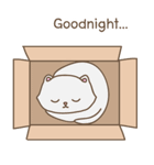 猫は箱が大好き（個別スタンプ：36）