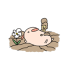 My Brother's Pig（個別スタンプ：17）