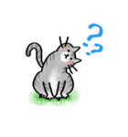 犬と猫のスタンプ（個別スタンプ：24）