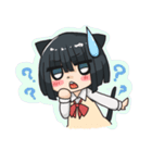 にゃん子と一緒（個別スタンプ：2）