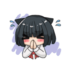 にゃん子と一緒（個別スタンプ：7）