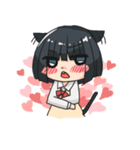 にゃん子と一緒（個別スタンプ：9）