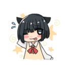 にゃん子と一緒（個別スタンプ：10）