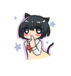 にゃん子と一緒（個別スタンプ：13）