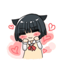 にゃん子と一緒（個別スタンプ：15）