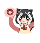 にゃん子と一緒（個別スタンプ：17）