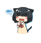 にゃん子と一緒（個別スタンプ：18）