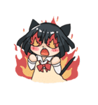 にゃん子と一緒（個別スタンプ：22）