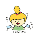 女の子のゆるゆるスタンプ（個別スタンプ：29）