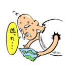 卵じいさん（個別スタンプ：4）