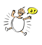 卵じいさん（個別スタンプ：21）