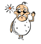 卵じいさん（個別スタンプ：34）