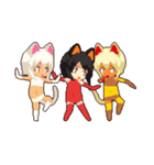 CupCats（個別スタンプ：3）