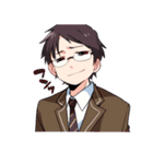 たまにはブレザーの気分で（個別スタンプ：19）