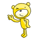 My Dear Baby Yellow Bear -- Picture Only（個別スタンプ：3）