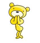 My Dear Baby Yellow Bear -- Picture Only（個別スタンプ：11）