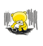 My Dear Baby Yellow Bear -- Picture Only（個別スタンプ：14）