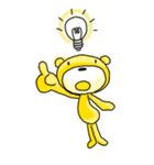 My Dear Baby Yellow Bear -- Picture Only（個別スタンプ：15）