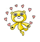 My Dear Baby Yellow Bear -- Picture Only（個別スタンプ：31）