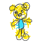 My Dear Baby Yellow Bear -- Picture Only（個別スタンプ：40）