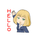 おねーちゃんといもうと（個別スタンプ：1）