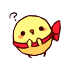 まふらーひよこ（個別スタンプ：8）