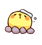 まふらーひよこ（個別スタンプ：13）