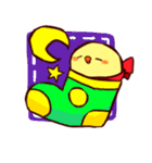 まふらーひよこ（個別スタンプ：24）