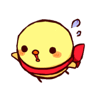 まふらーひよこ（個別スタンプ：28）