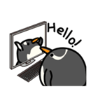 フンボルトペンギンとジェンツーペンギン（個別スタンプ：2）