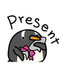 フンボルトペンギンとジェンツーペンギン（個別スタンプ：21）