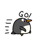 フンボルトペンギンとジェンツーペンギン（個別スタンプ：25）