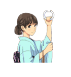 やまとなでしこ！着物スタンプ（個別スタンプ：6）