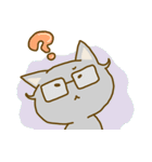 めがねこ。（個別スタンプ：2）